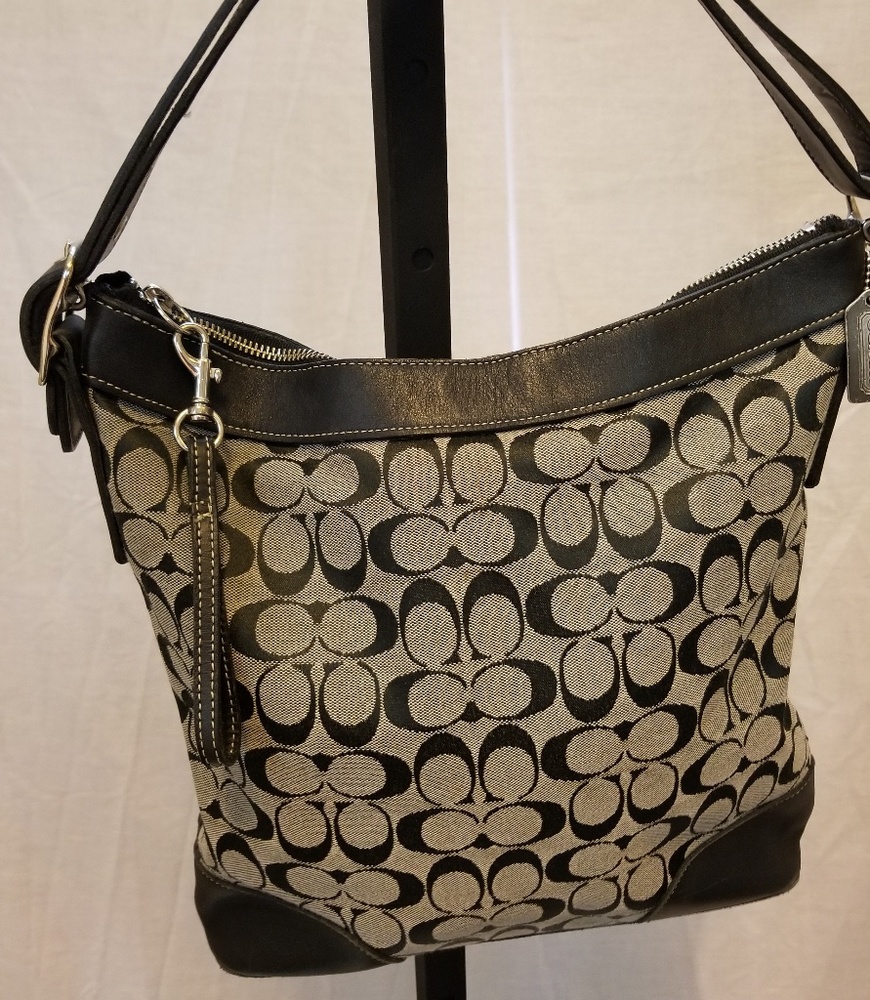 Coach Navy Blue Bag